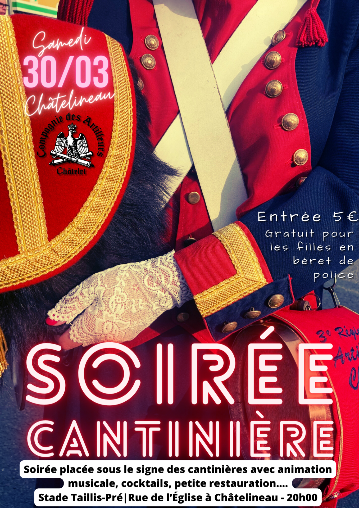 Soiree cantiniere